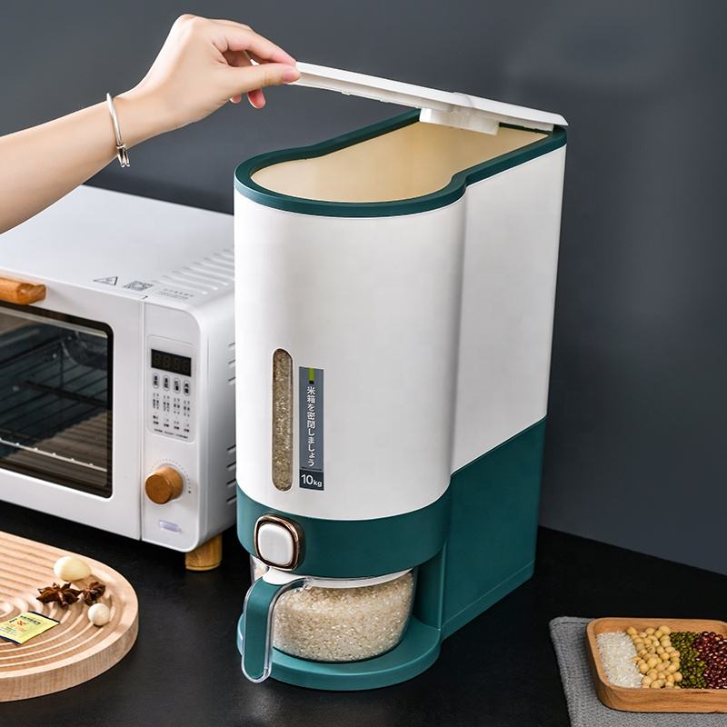 Automatic Dispensing Rice & Grain Storage Container